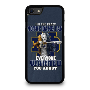 NOTRE DAME FIGHTING HARLEY QUINN iPhone SE 2020 Case Cover