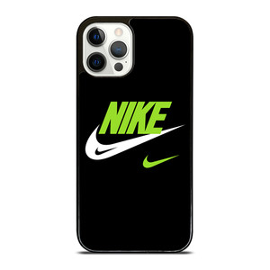 NIKE SWOOSH GREEN iPhone 12 Pro Case Cover