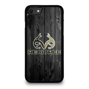REALTREE WOODEN LOGO iPhone SE 2020 Case Cover