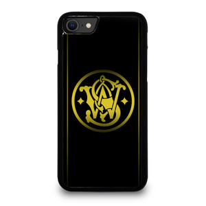 SMITH AND WESSON GOLD iPhone SE 2020 Case Cover