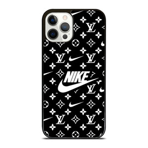 NIKE X LOUIS VUITTON BLACK iPhone 12 Pro Case Cover