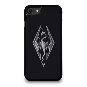 THE ELDER SCROLLS SKYRIM FLAT LOGO iPhone SE 2020 Case Cover