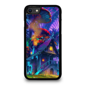 TRIPPY MUSHROOM PSYCHEDELIC iPhone SE 2020 Case Cover