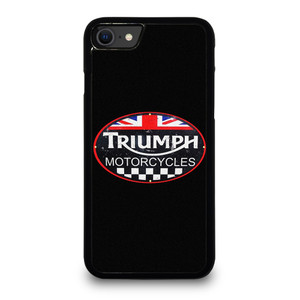 TRIUMPH MOTORCYCLES BADGE iPhone SE 2020 Case Cover