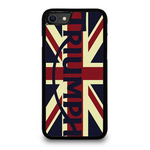 TRIUMPH MOTORCYCLES UNION JACK 2 iPhone SE 2020 Case Cover