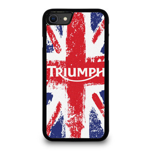 TRIUMPH MOTORCYCLES UNION JACK iPhone SE 2020 Case Cover TRIUMPH MOTORCYCLES UNION JACK iPhone SE 2020 Case Cover