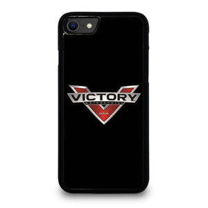 VICTORY MOTORCYCLES USA BLACK iPhone SE 2020 Case Cover