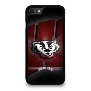 WISCONSIN BADGERS FOOTBALL LOGO iPhone SE 2020 Case Cover