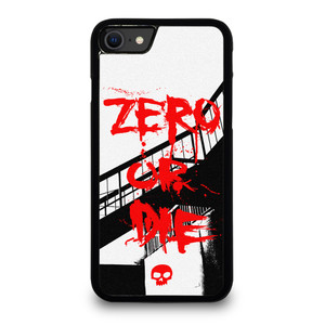 ZERO SKATEBOARDS SLOGAN iPhone SE 2020 Case Cover