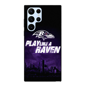 BALTIMORE RAVENS WORD Samsung Galaxy S22 Ultra Case Cover