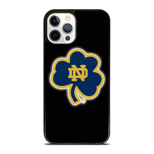 NOTRE DAME FOOTBALL LEAF CLOVER iPhone 12 Pro Case Cover