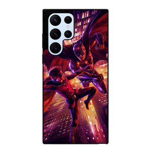 BATMAN AND ROBIN FIGHT Samsung Galaxy S22 Ultra Case Cover