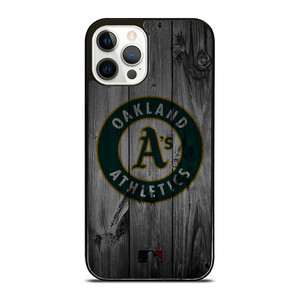 OAKLAND ATHLETICS BASEBALL MLB WOOD LOGO iPhone 12 Pro Case Cover