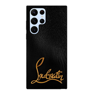 CHRISTAN LOUBOUTIN BLACK Samsung Galaxy S22 Ultra Case Cover