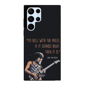 EDDIE VAN HALEN QUOTES Samsung Galaxy S22 Ultra Case Cover