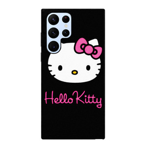 HELLO KITTY BLACK Samsung Galaxy S22 Ultra Case Cover