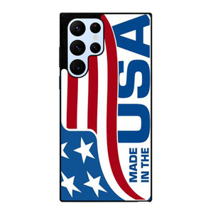 MADE IN USA LOGO Samsung Galaxy S22 Ultra Case Cover