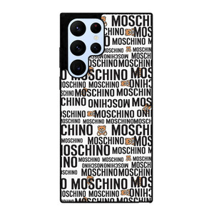 MOSCHINO ABSTRACT LOGO Samsung Galaxy S22 Ultra Case Cover