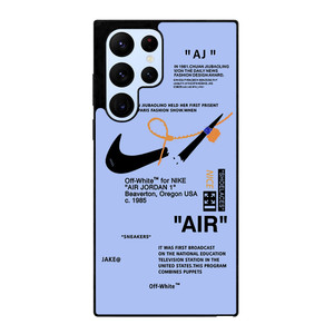 NIKE AIR OFF WHITE TARO Samsung Galaxy S22 Ultra Case Cover