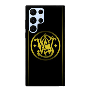 SMITH AND WESSON GOLD Samsung Galaxy S22 Ultra Case Cover SMITH AND WESSON GOLD Samsung Galaxy S22 Ultra Case Cover