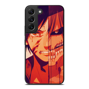 ATTACK ON TITAN EREN YEAGER ANIME Samsung Galaxy S22 Plus Case Cover ATTACK ON TITAN EREN YEAGER ANIME Samsung Galaxy S22 Plus Case Cover
