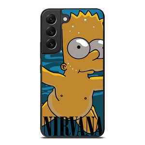 BART SIMPSONS NEVERMIND NIRVANA Samsung Galaxy S22 Plus Case Cover