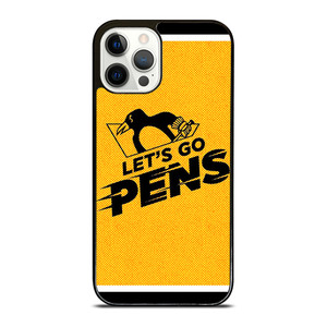 PITTSBURGH PENGUINS NHL HOCKEY FANS 4 iPhone 12 Pro Case Cover