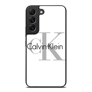 CALVIN KLEIN WHITE LOGO Samsung Galaxy S22 Plus Case Cover CALVIN KLEIN WHITE LOGO Samsung Galaxy S22 Plus Case Cover