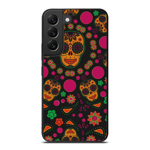 DIA DE LOS MUERTOS PATTERN Samsung Galaxy S22 Plus Case Cover
