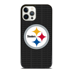 PITTSBURGH STEELERS FOOTBALL TEXT iPhone 12 Pro Case Cover