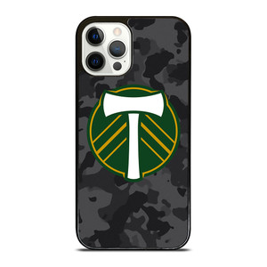 PORTLAND TIMBERS MLS BLACK CAMO iPhone 12 Pro Case Cover