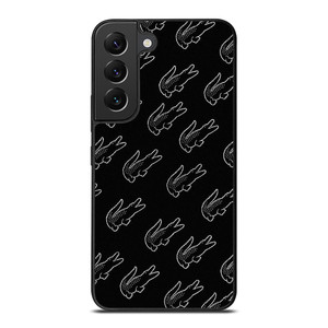 LACOSTE BLACK WHITE Samsung Galaxy S22 Plus Case Cover