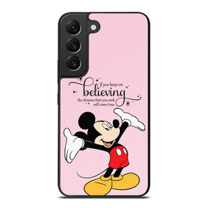 MICKEY MOUSE DISNEY QUOTES Samsung Galaxy S22 Plus Case Cover