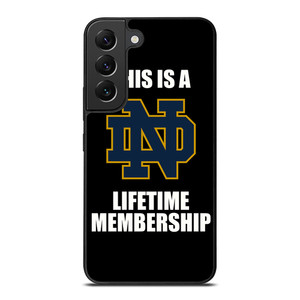 NOTRE DAME FIGHTING IRISH MEMBERSHIP Samsung Galaxy S22 Plus Case Cover