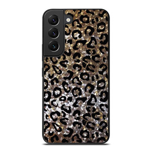 SPARKLY LEOPARD SKIN Samsung Galaxy S22 Plus Case Cover