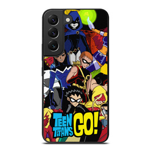 TEEN TITANS GO A CHARACTERS Samsung Galaxy S22 Plus Case Cover