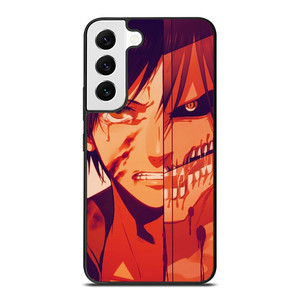 ATTACK ON TITAN EREN YEAGER ANIME Samsung Galaxy S22 Case Cover ATTACK ON TITAN EREN YEAGER ANIME Samsung Galaxy S22 Case Cover