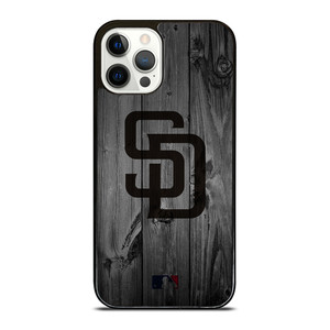 SAN DIEGO PADRES BASEBALL MLB WOOD LOGO iPhone 12 Pro Case Cover SAN DIEGO PADRES BASEBALL MLB WOOD LOGO iPhone 12 Pro Case Cover