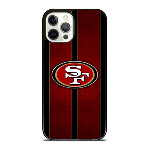 SAN FRANCISCO 49ERS NFL METAL STRIPE iPhone 12 Pro Case Cover SAN FRANCISCO 49ERS NFL METAL STRIPE iPhone 12 Pro Case Cover