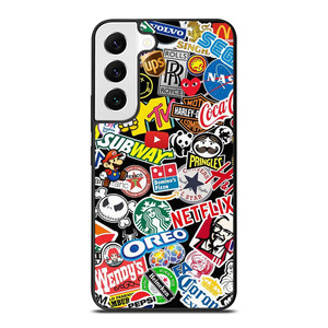 FAMOUS BRAND LOGO MIX Samsung Galaxy S22 Case Cover