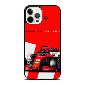 SCUDERIA FERRARI CHARLES LECLERC F1 iPhone 12 Pro Case Cover