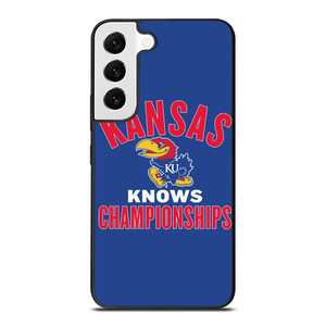 KANSAS JAYHAWKS BASKETBALL CHAMPIONS Samsung Galaxy S22 Case Cover