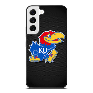 KANSAS JAYHAWKS LOGO CARBON Samsung Galaxy S22 Case Cover KANSAS JAYHAWKS LOGO CARBON Samsung Galaxy S22 Case Cover