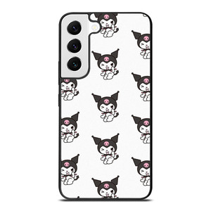 KUROMI CAT ANIME PATTERN Samsung Galaxy S22 Case Cover KUROMI CAT ANIME PATTERN Samsung Galaxy S22 Case Cover