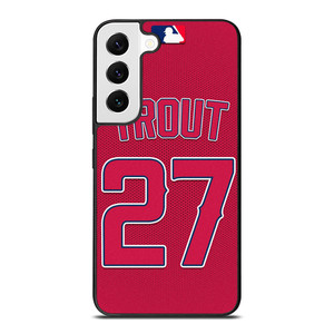 MIKE TROUT LOS ANGELES ANGELS MLB Samsung Galaxy S22 Case Cover