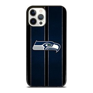 SEATTLE SEAHAWKS NFL METAL STRIPE iPhone 12 Pro Case Cover