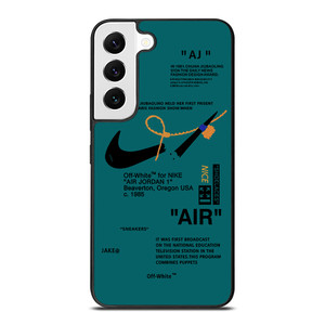 NIKE AIR OFF WHITE TOSCA Samsung Galaxy S22 Case Cover