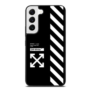 OFF WHITE USA STRIPE Samsung Galaxy S22 Case Cover
