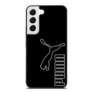 PUMA LOGO BLACK Samsung Galaxy S22 Case Cover PUMA LOGO BLACK Samsung Galaxy S22 Case Cover