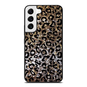 SPARKLY LEOPARD SKIN Samsung Galaxy S22 Case Cover